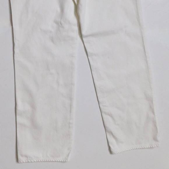 NWT!! J. CREW Petite Slouchy Jeans Solid White Denim Button Fly 29P 29 Petite - Picture 11 of 16